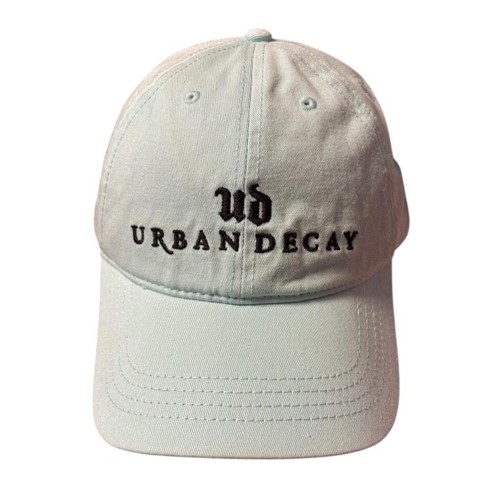 Urban Decay Cap America Mint Green Washed Chino Twill Baseball Hat NWT Dad Hat